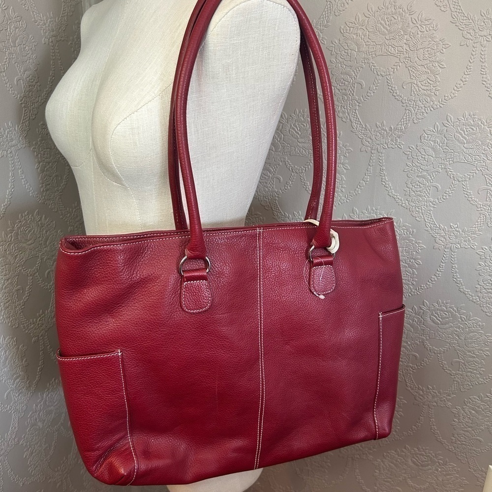 Day Timer Red Shoulder Bag great condition - Picture 3 of 6